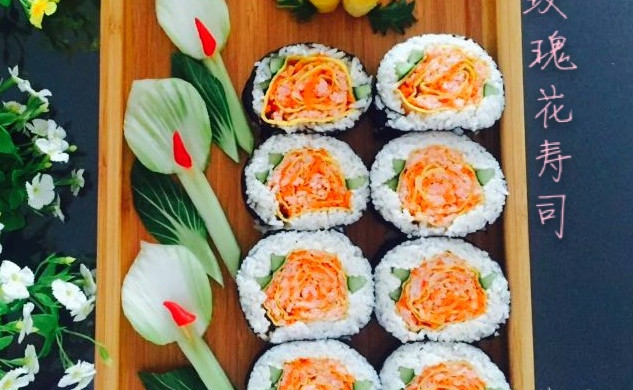 rose sushi