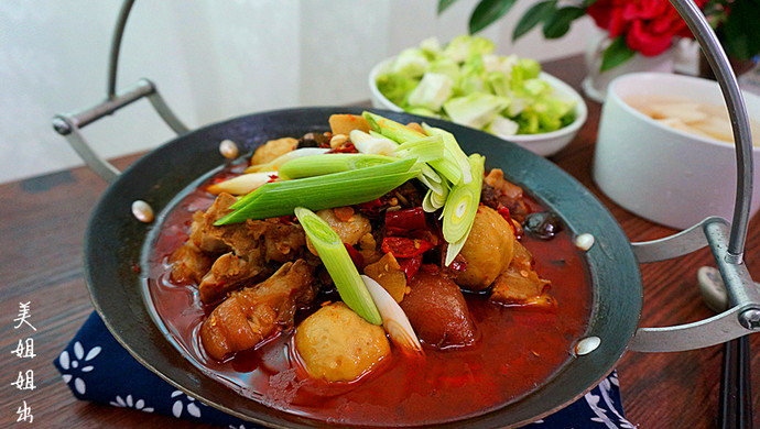 Spicy Pork Trotter Hot Pot