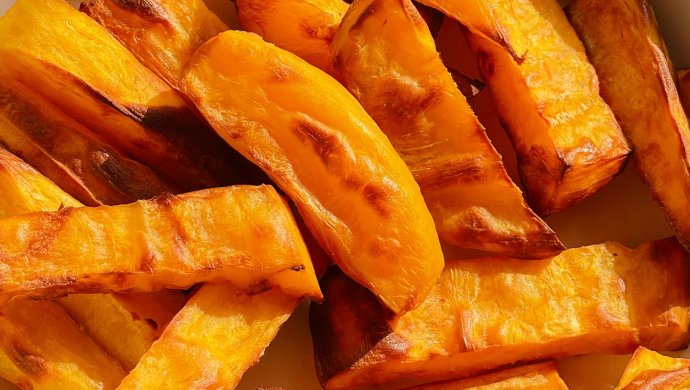 Sweet roasted sweet potatoes