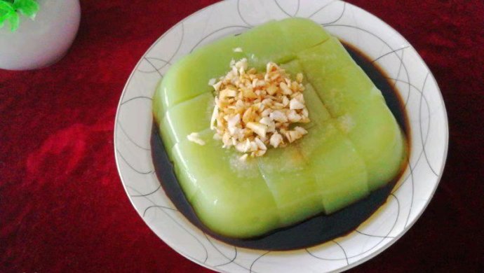 Spinach jelly