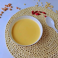 # autumn nourishing is at the time#Autumn health soy milk - peanut and wolfberry soy milk Illustration of how to do it 6