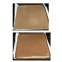 Illustration of how to make rich chocolate cake roll 6