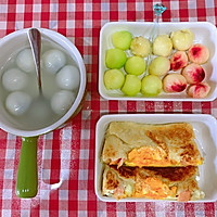 Illustration of how to make different breakfast collections for primary school students (2) 7