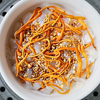 Neither cold nor dry, a good choice for spring tonic - Cordyceps flower Illustration of how to make steamed fish fillets 9