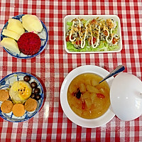 Illustration of how to make breakfast gatherings for primary school students (2) 3