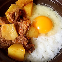 Potato Beef Brisket Claypot Rice Recipe Illustration 12