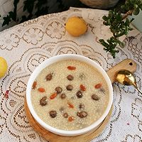 #包福到万家# Nourishing millet, yam, wolfberry porridge Illustration of how to do it 11