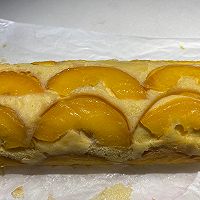 #tastingthe French romance on the tip of the tongue#yellow peach cake roll Illustration of how to do it 16