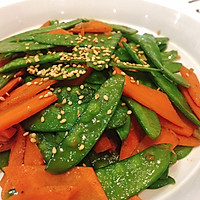 #春日limited#on the dining table, how can the colors of spring be Crisp and tender snow peas^ ^Recipe 6