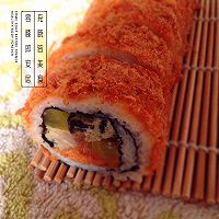 Illustration of how to make reverse sushi 8