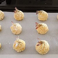 Oven version of the recipe for shrimp balls with anchovies 9