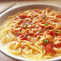 Tomato Egg Corn Noodles Recipe Illustration 5