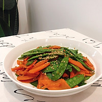 #春日limited#on the dining table, how can the colors of spring be Crisp and tender snow peas^ ^Recipe 7