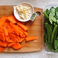 #春日limited#on the dining table, how can the colors of spring be Crisp and tender snow peas^ ^Recipe 1