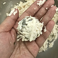 Cantonese Cuisine Refreshment Illustration of how to make shredded taro dace balls 8