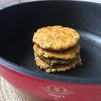 5-minute quick breakfast, vegetable pancake, reduce fat and delicious Illustration of how to do it 10