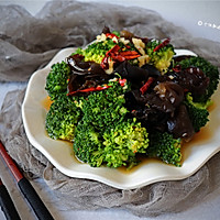 Illustration of how to mix broccoli with fungus 10