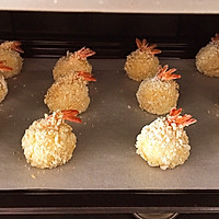 Oven version of the recipe for phoenix shrimp balls 10