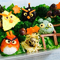 Angry Birds Bento#MengniuHi Milk#'s recipe illustration 20