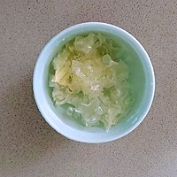 #合组组bureau# civilian bird's nest, beauty and beauty Tremella snow pear Illustration of how to make soup 2