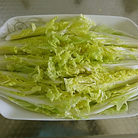 Illustration of steamed baby cabbage with garlic vermicelli 7