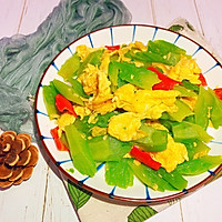 #fairies'private treasure fresh method big PK#summer food Illustration of how to make bitter melon and scrambled eggs 9