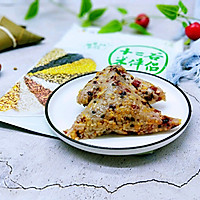 Twelve grains of rice and red dates rice dumplings#jinyingxinshishang, Illustration of the practice of healthy multi-grain power# 15