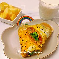 Illustrated breakfast recipe for primary school students 63