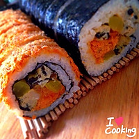 Illustration of how to make reverse sushi 9