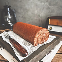 Caramel Cream Cocoa Cake Roll#Appreciate the French Romance on the Tip of the Tongue# Recipe Illustration 10