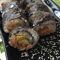 The secret recipe of crunchy kimchi sushi 9