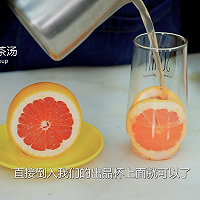 Guangzhou Milk Tea Recipe Tutorial Winter Hot Drinks--HiTea's Popular Product Illustration of how to make pomelo fruit tea 9