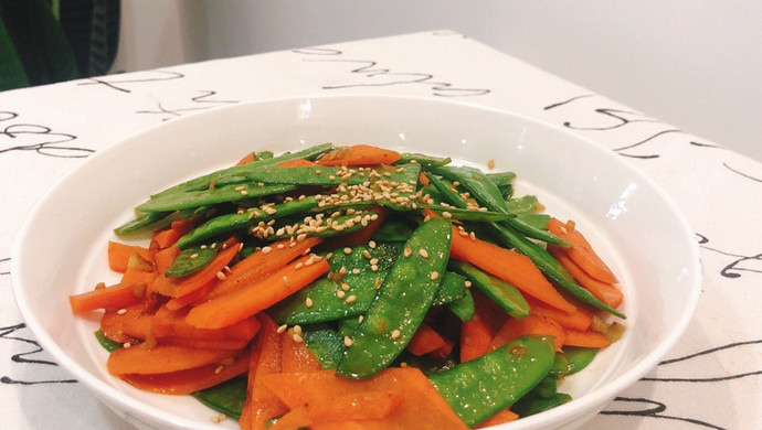 Carrot Snow Peas