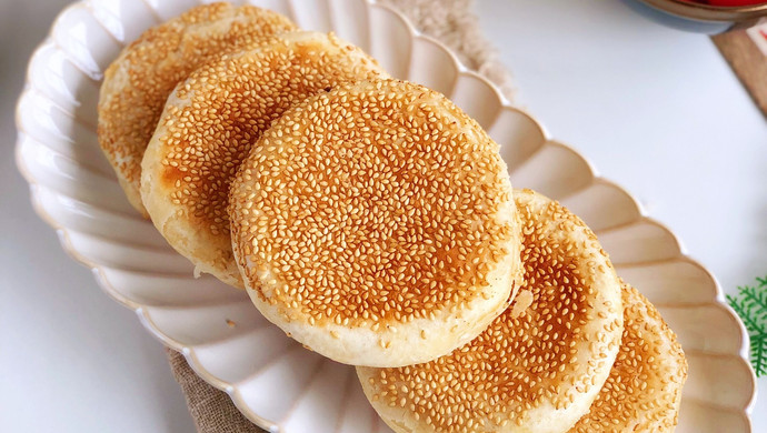 Five-spice sesame pancake