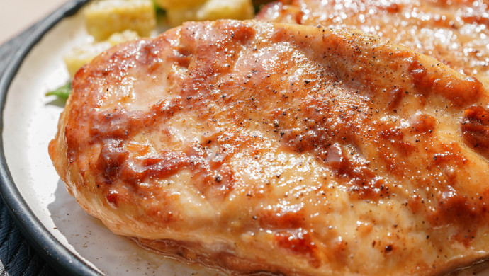 Pan-fried chicken breast