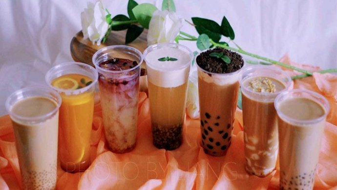 Seven popular flavors of internet celebrity hot and cold drinks in winter