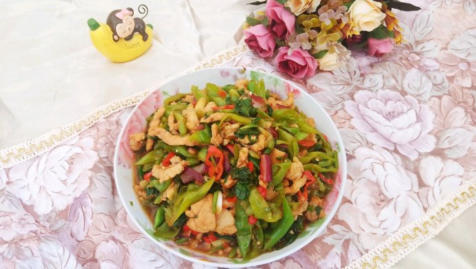 Shredded Pork with Mixed Vegetables