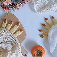 #安佳 Halloween Baking Wonderful Night#Witch's finger cookies Illustration of how to do it 13