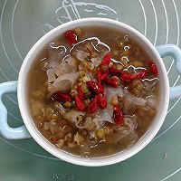 #Open the game to enjoy the game# How to make mung bean and white fungus soup Illustration 9