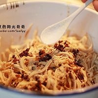 The simplest dish to go with wine--privately made shredded dried tofu Illustration of how to do it 9