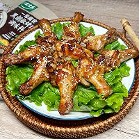 #testyour summer food needs#AIR FRYER Food: Grilled chicken legs with black pepper, illustration of how to make snacks with wine 12