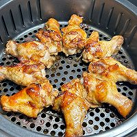 #testyoursummerfoodneed#AIR FRYER Food: Grilled chicken legs with black pepper, illustration of how to make snacks with wine 8