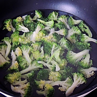 Illustration of how to make fried mushrooms with broccoli 5