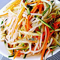 Summer appetizers~sweet and sour, slightly spicy bean sprouts and cucumbers Carrots~Illustration of how to lose weight without gaining weight 6