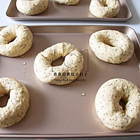 # Wonderful Baking House#Whole Wheat Chia Seed Bagel Bread Illustration of how to do it 19