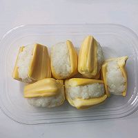 #爱乐sweet zero-calorie sugar#Thai dessert pineapple honey glutinous rice Illustration of how to make rice 10