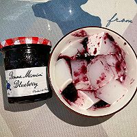 Kaka's dessert time - how to make blueberry jam coconut custard Illustration 9