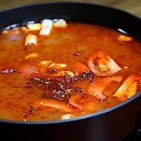 Homemade tomato hot pot soup base----hot pot that you can drink Illustration of how to make soup 10