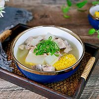 Summer health soup & winter melon and corn ribs soup, clear away heat and relieve summer heat Delicious! Recipe 12