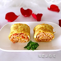 Tomato fried rice and egg roll#国民saitomato fried egg# Recipe illustration 13